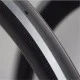 700C 50x25mm Clincher Alloy Brake Surface Carbon Road Bike Rim